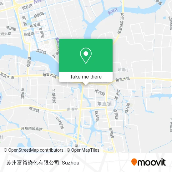 苏州富裕染色有限公司 map