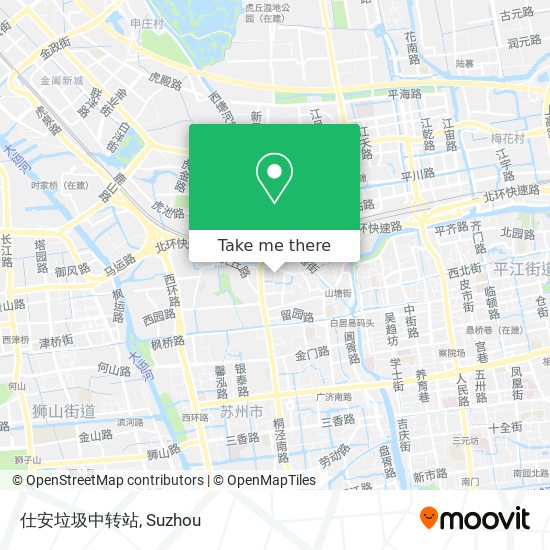仕安垃圾中转站 map