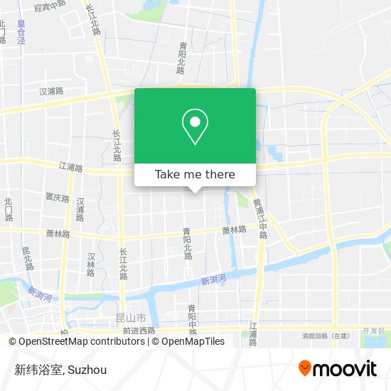 新纬浴室 map