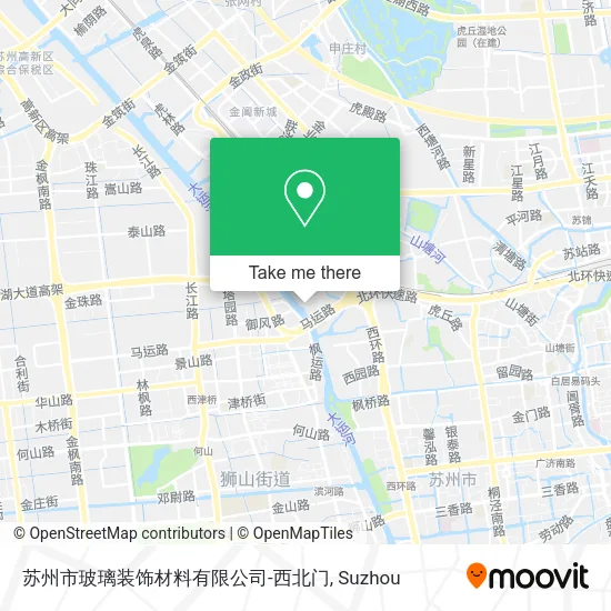苏州市玻璃装饰材料有限公司-西北门 map