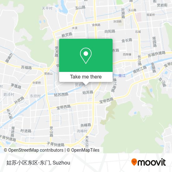 姑苏小区东区-东门 map