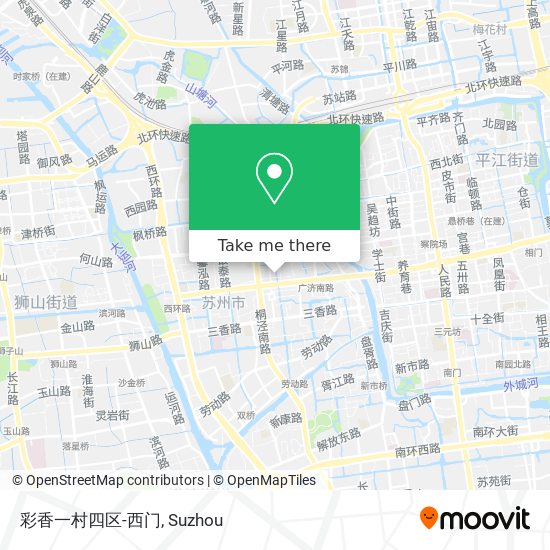 彩香一村四区-西门 map