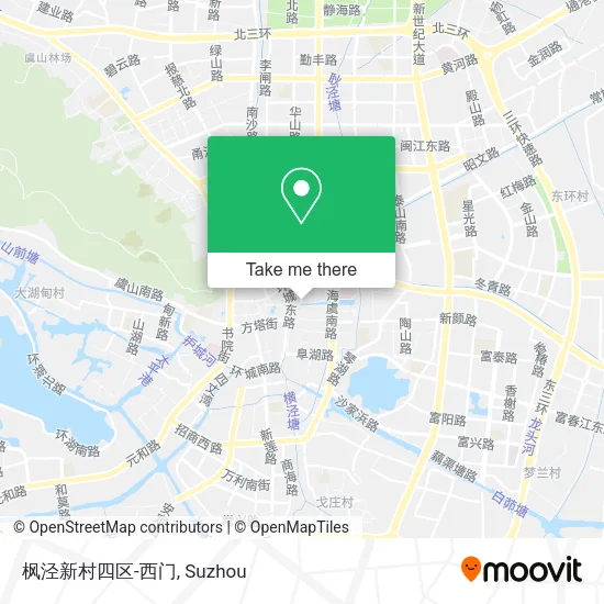 枫泾新村四区-西门 map