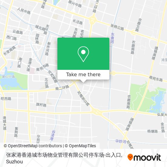 张家港香港城市场物业管理有限公司停车场-出入口 map
