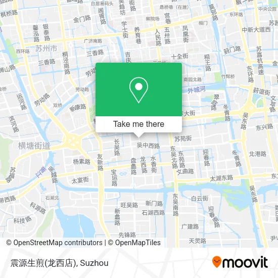 震源生煎(龙西店) map