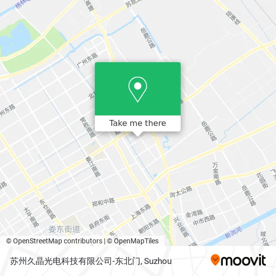 苏州久晶光电科技有限公司-东北门 map