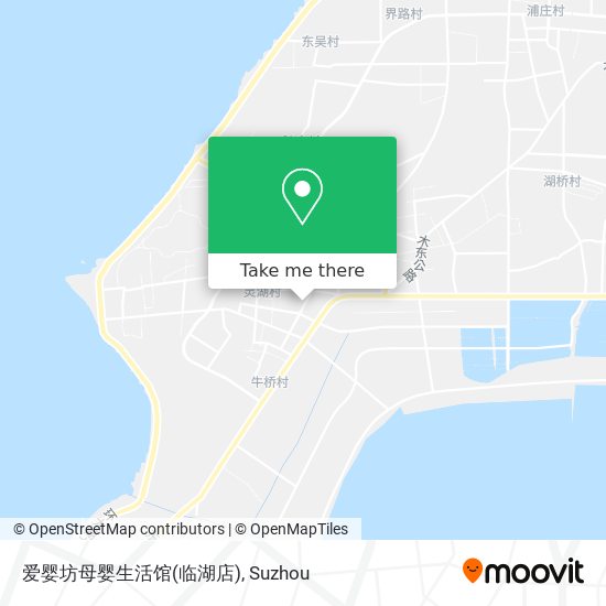 爱婴坊母婴生活馆(临湖店) map