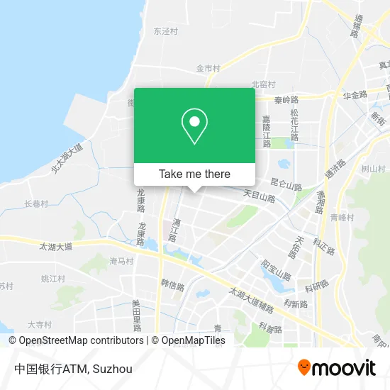 中国银行ATM map
