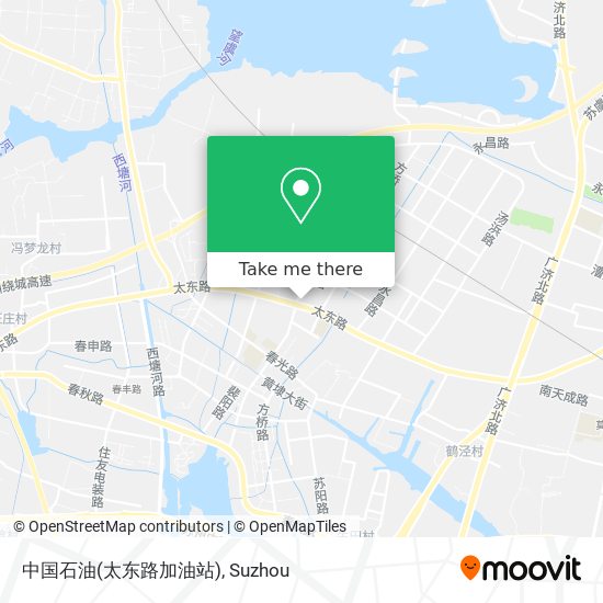 中国石油(太东路加油站) map