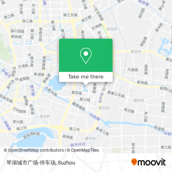 琴湖城市广场-停车场 map