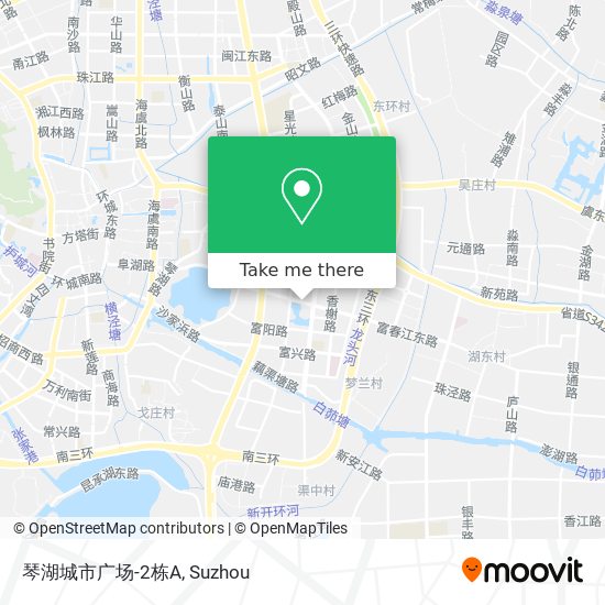琴湖城市广场-2栋A map