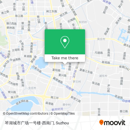 琴湖城市广场一号楼-西南门 map