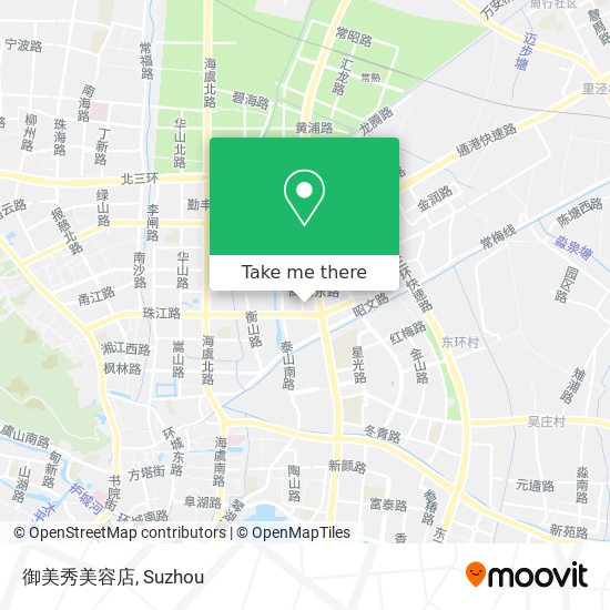 御美秀美容店 map