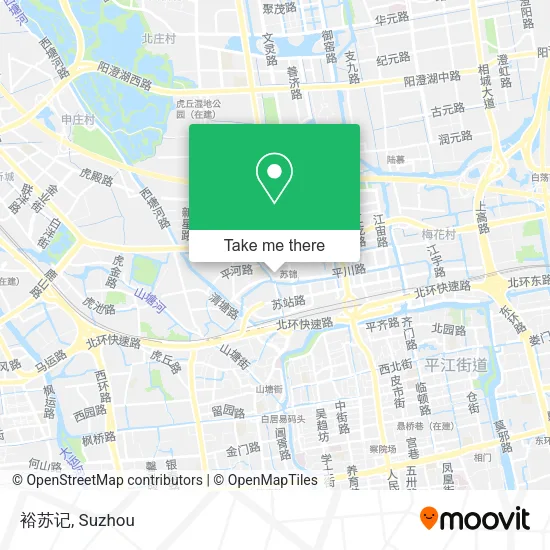 裕苏记 map