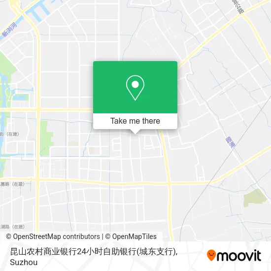 昆山农村商业银行24小时自助银行(城东支行) map