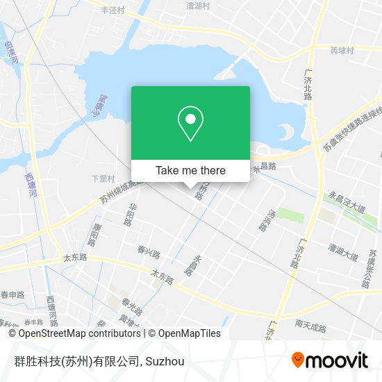 群胜科技(苏州)有限公司 map