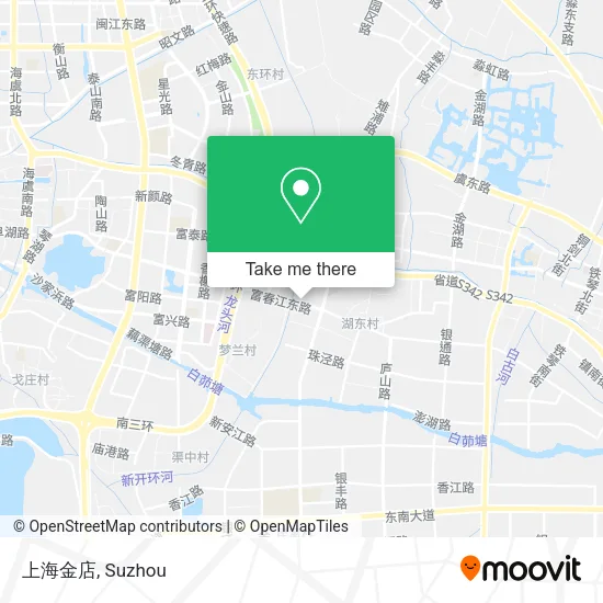 上海金店 map