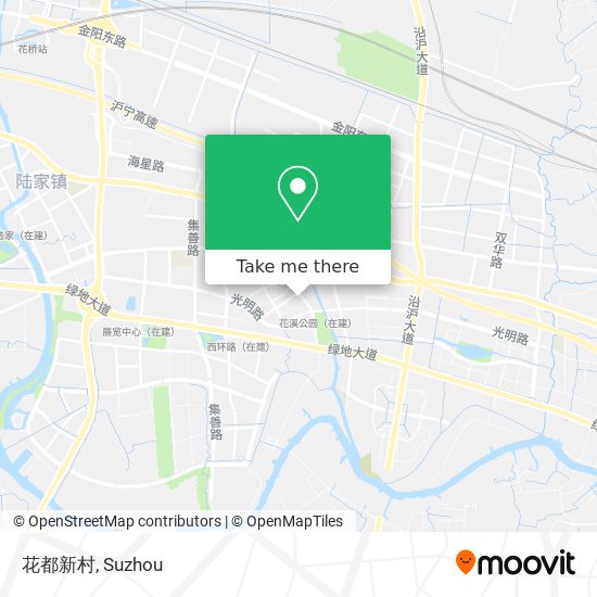 花都新村 map