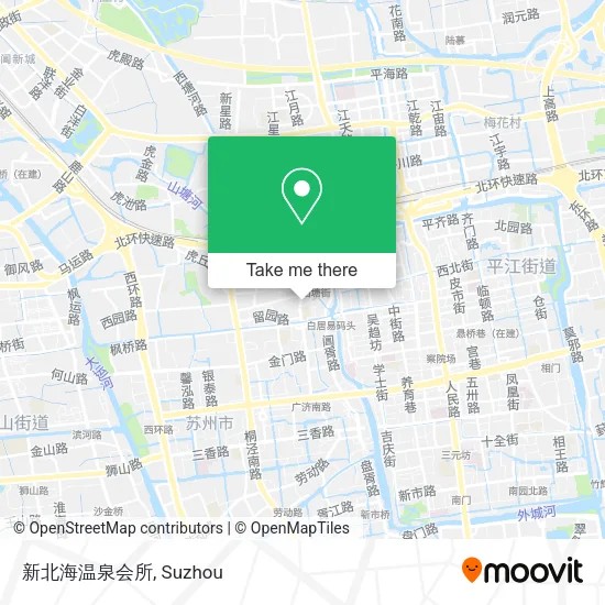 新北海温泉会所 map