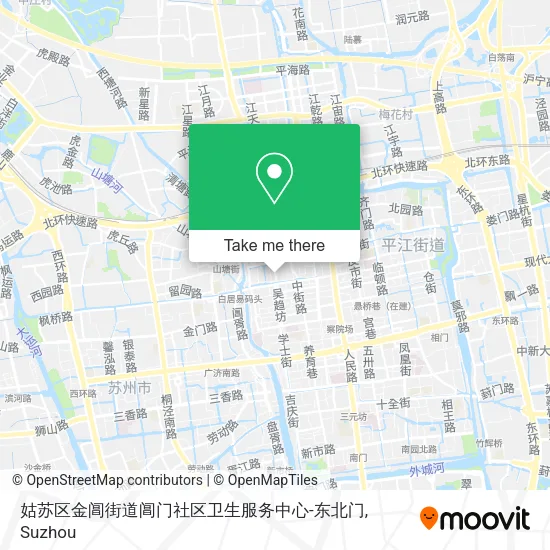 姑苏区金阊街道阊门社区卫生服务中心-东北门 map