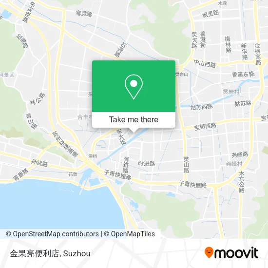 金果亮便利店 map