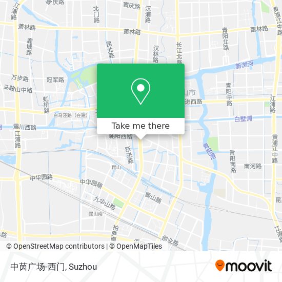 中茵广场-西门 map