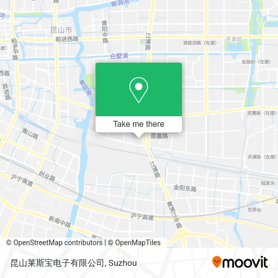 昆山莱斯宝电子有限公司 map