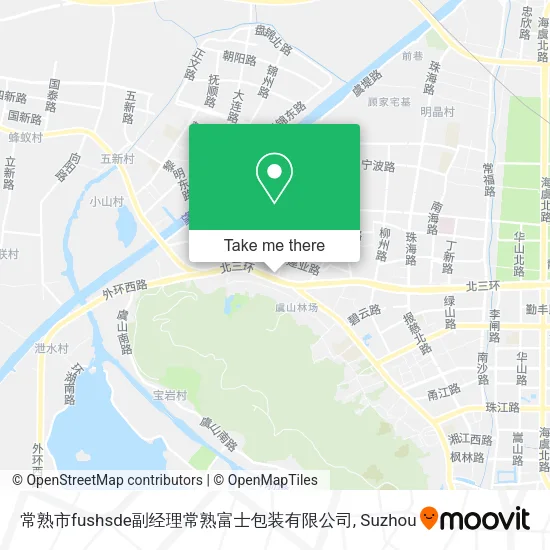 常熟市fushsde副经理常熟富士包装有限公司 map