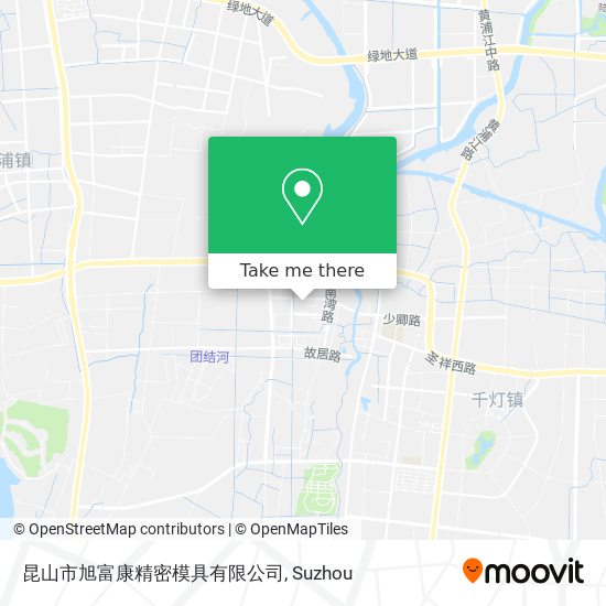 昆山市旭富康精密模具有限公司 map