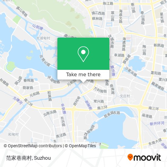 范家巷南村 map