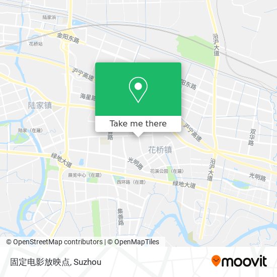 固定电影放映点 map