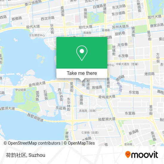 荷韵社区 map