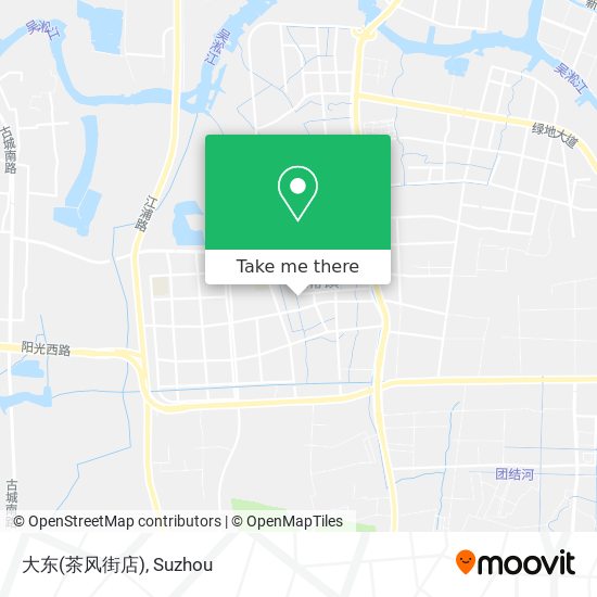 大东(茶风街店) map