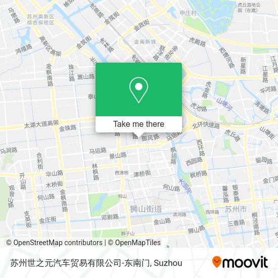 苏州世之元汽车贸易有限公司-东南门 map