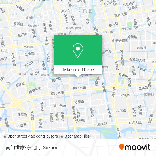 南门世家-东北门 map