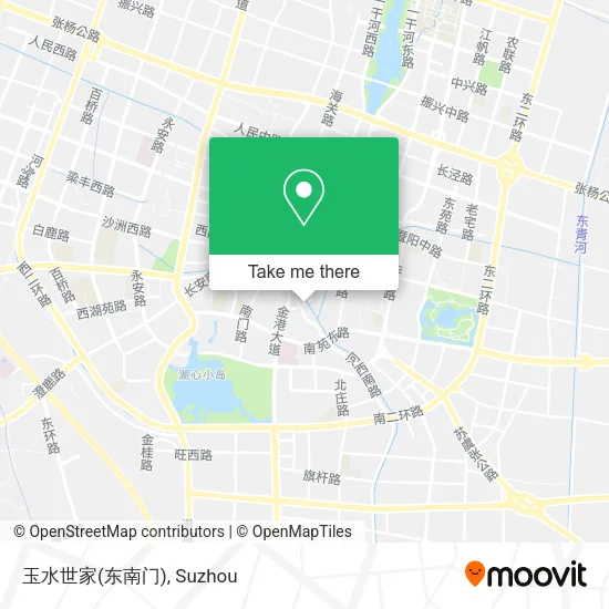 玉水世家(东南门) map