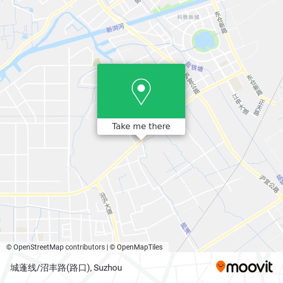 城蓬线/沼丰路(路口) map