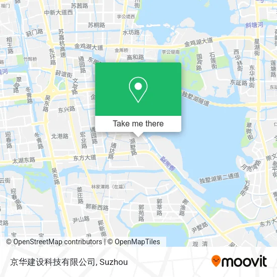 京华建设科技有限公司 map