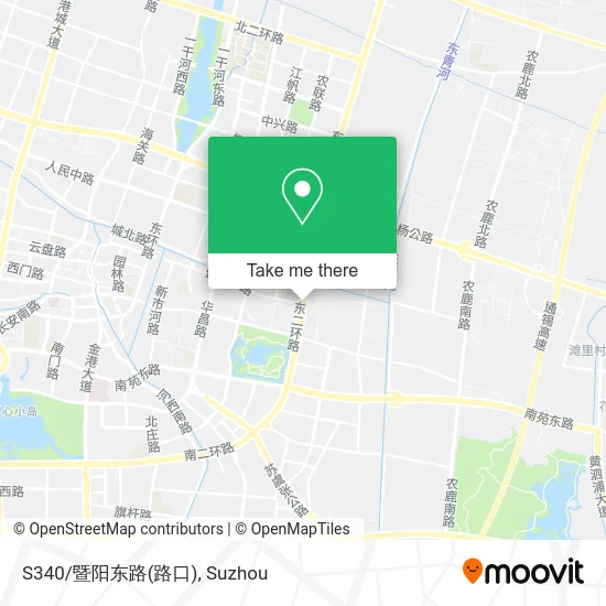 S340/暨阳东路(路口) map