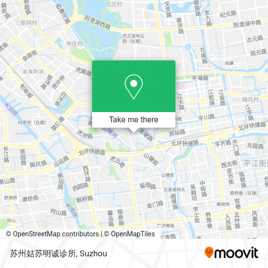 苏州姑苏明诚诊所 map