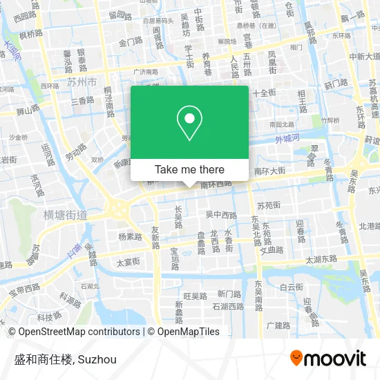 盛和商住楼 map