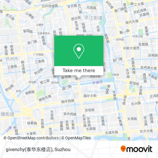 givenchy(泰华东楼店) map