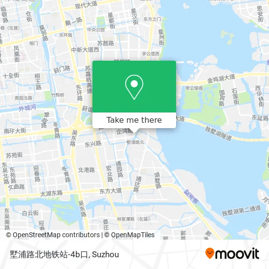 墅浦路北地铁站-4b口 map