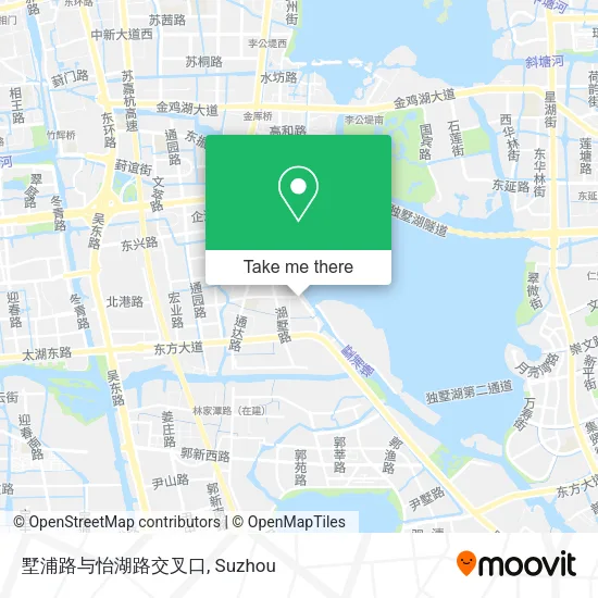 墅浦路与怡湖路交叉口 map