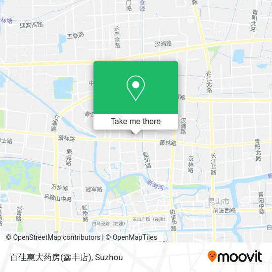 百佳惠大药房(鑫丰店) map