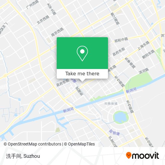 洗手间 map