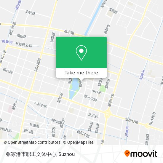 张家港市职工文体中心 map