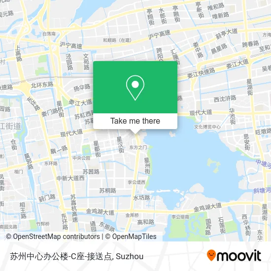 苏州中心办公楼-C座-接送点 map
