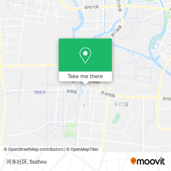 河东社区 map