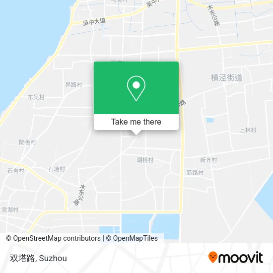 双塔路 map